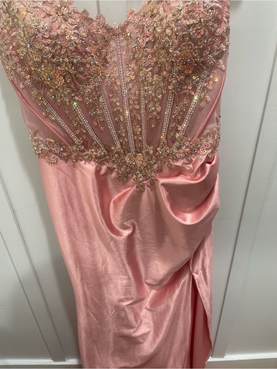Ladivine By Cinderella Divine Dresses & Skirts - Elegant Embellished Pink Prom Dress